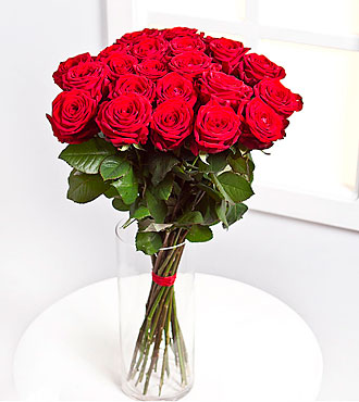 Bouquet of 25 Red Roses