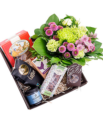 Gift Box w/Bqt- Florist