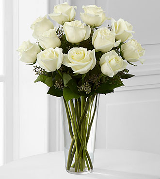 FTD White Rose Bouquet