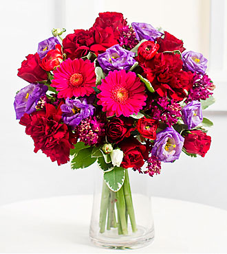 Romantic Bouquet in Purpl