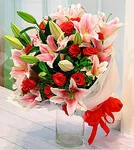 Roses and Lilies Bouquet