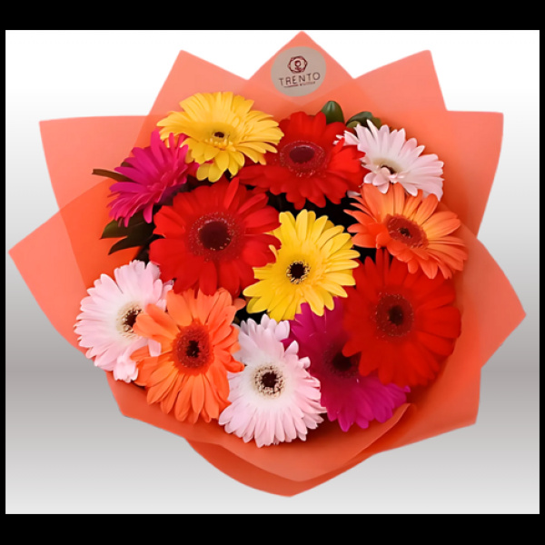 Bouquet Fantasy 12 gerberas