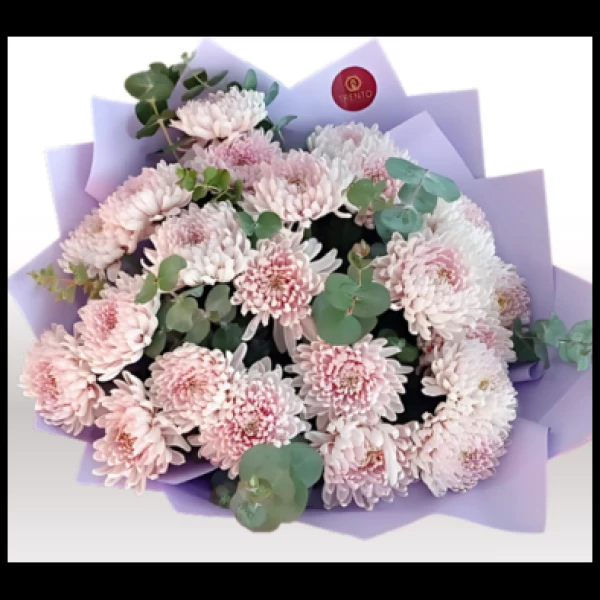 BOUQUET DAIRA ROXANAS CON FOLLAJE